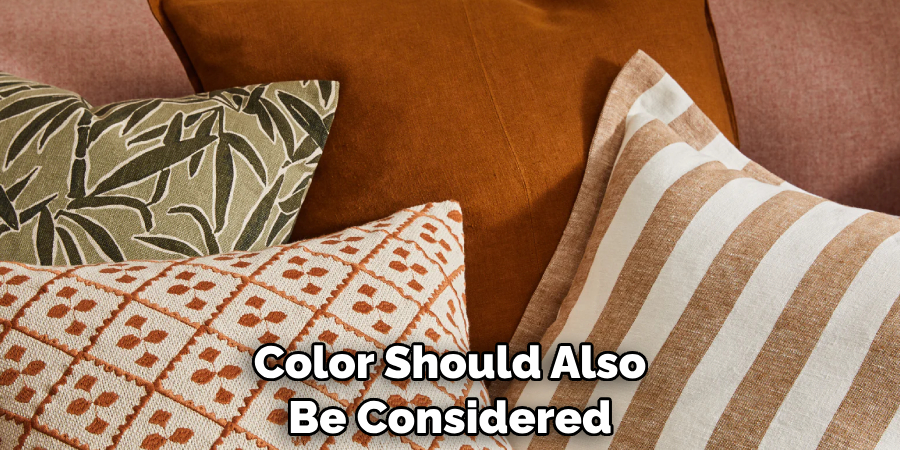 Color Should Also Be Considered
