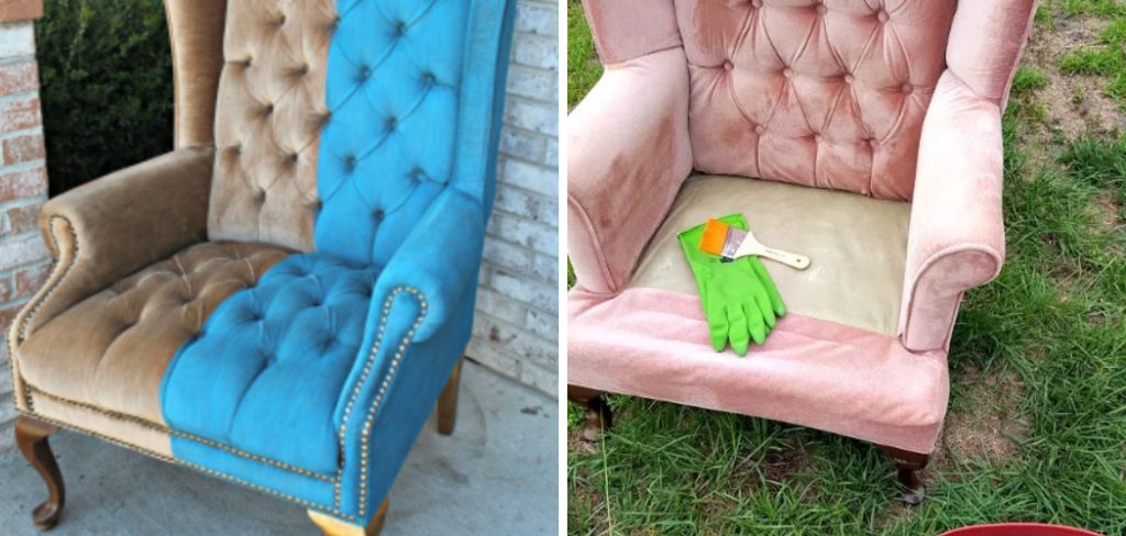 How to Dye Upholstered Chair