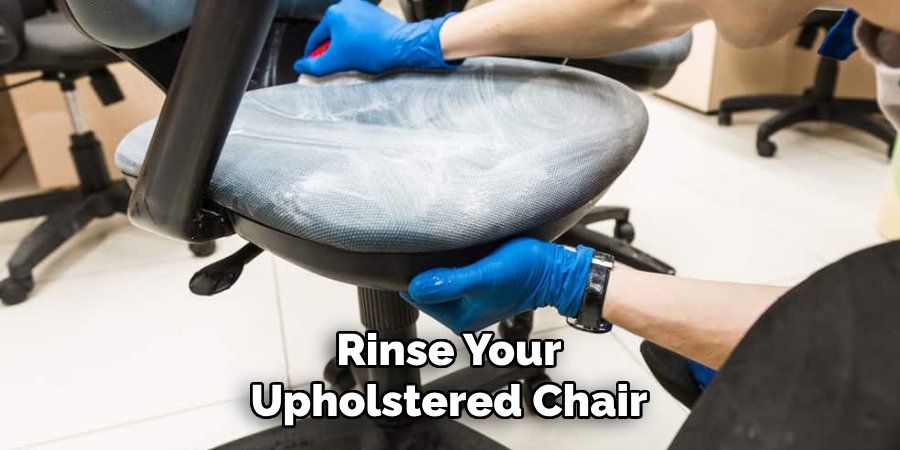 Rinse Your Upholstered Chair