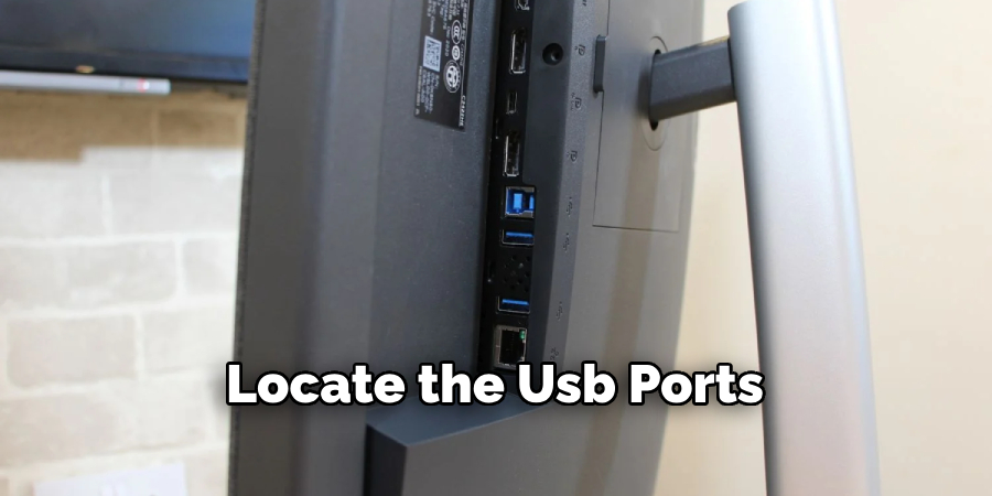 Locate the Usb Ports