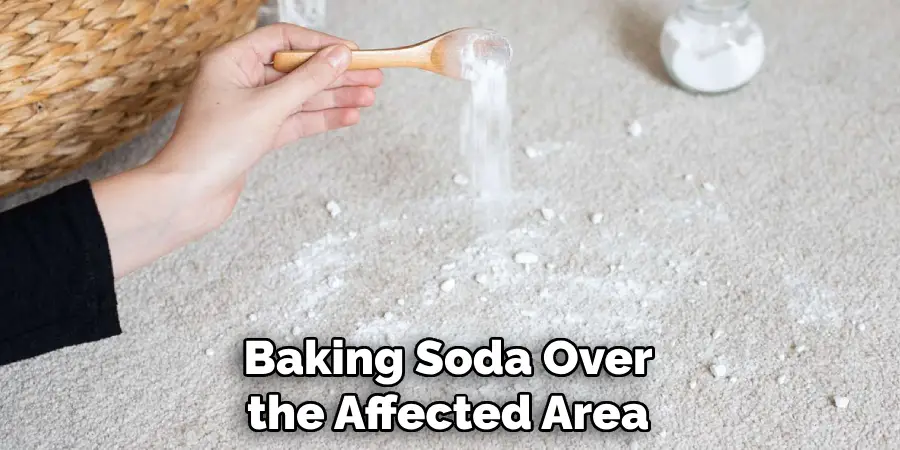 Baking Soda Over the Affected Area