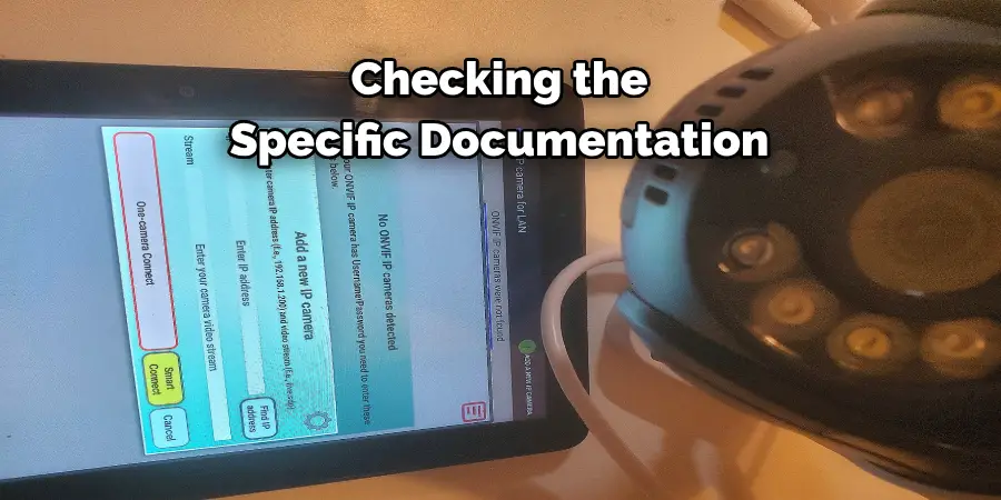 Checking the Specific Documentation