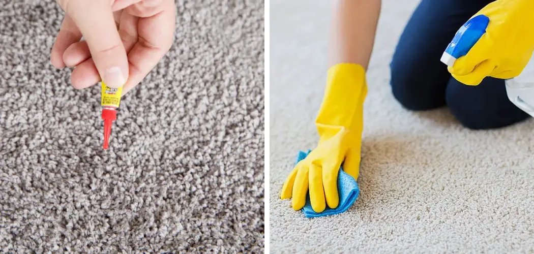 How to Get Dried Super Glue Out of Carpet