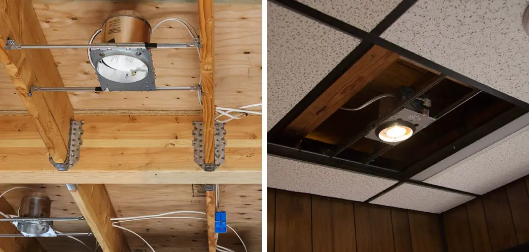 How to Put Recessed Lights in a Drop Ceiling
