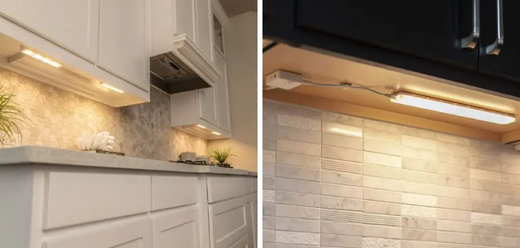 How to Replace Under Cabinet Light Bulbs