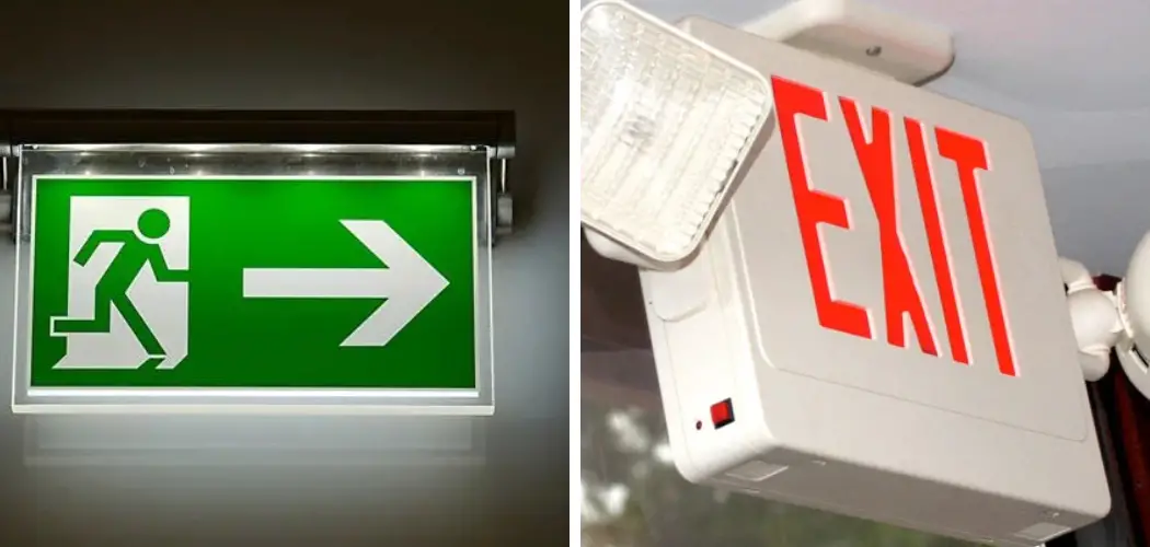 How to Test Exit Signs