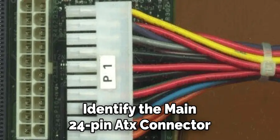 Identify the Main 24-pin Atx Connector