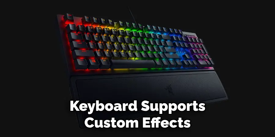 Keyboard Supports Custom Effects