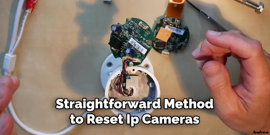 Straightforward Method to Reset Ip Cameras