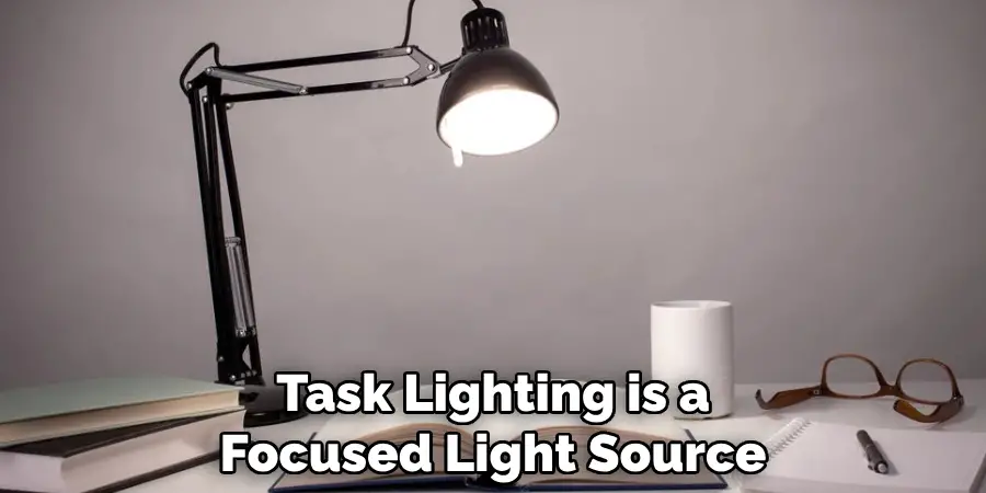 Task Lighting is a Focused Light Source