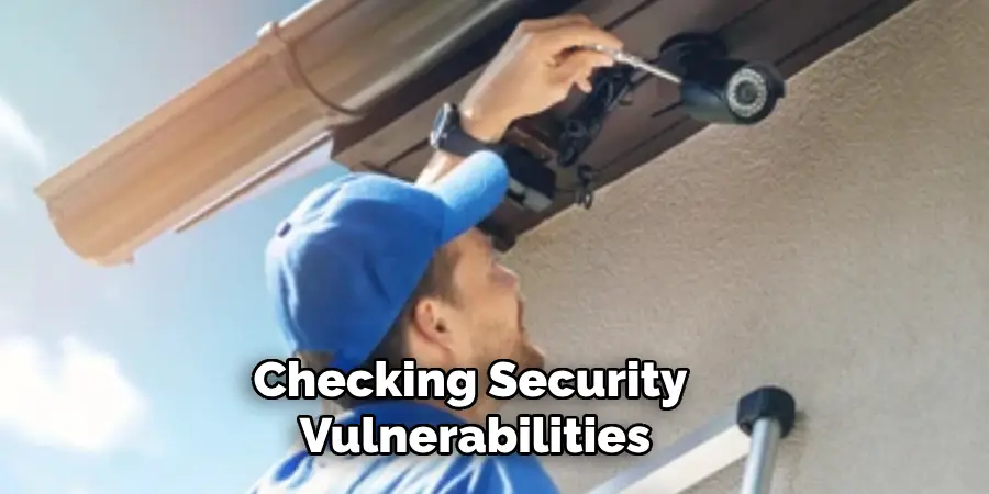 Checking Security Vulnerabilities