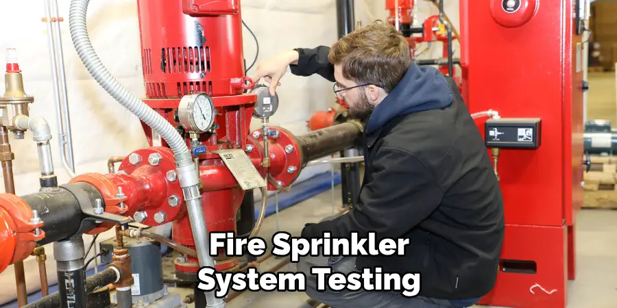 Fire Sprinkler System Testing