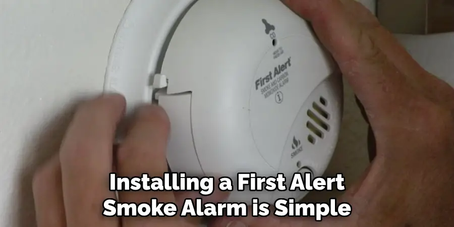 Installing a First Alert Smoke Alarm is Simple