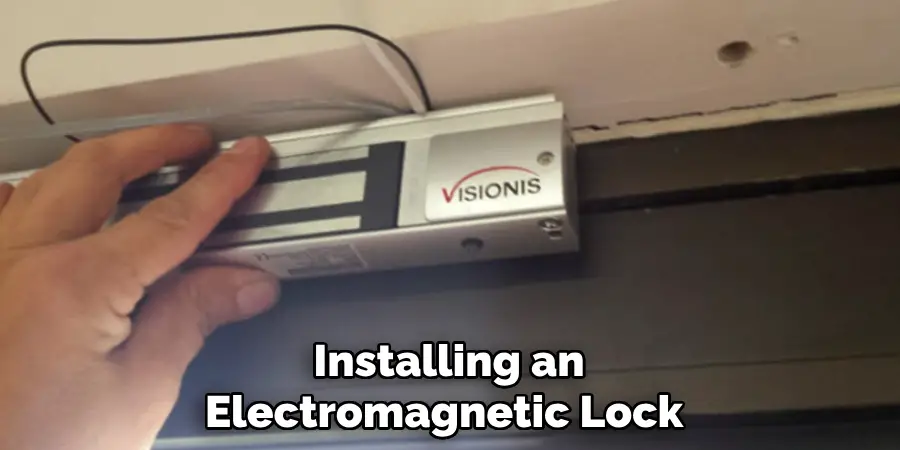 Installing an Electromagnetic Lock 