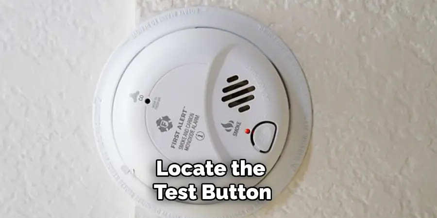 Locate the Test Button