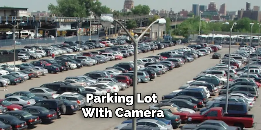 Parking Lot With Camera