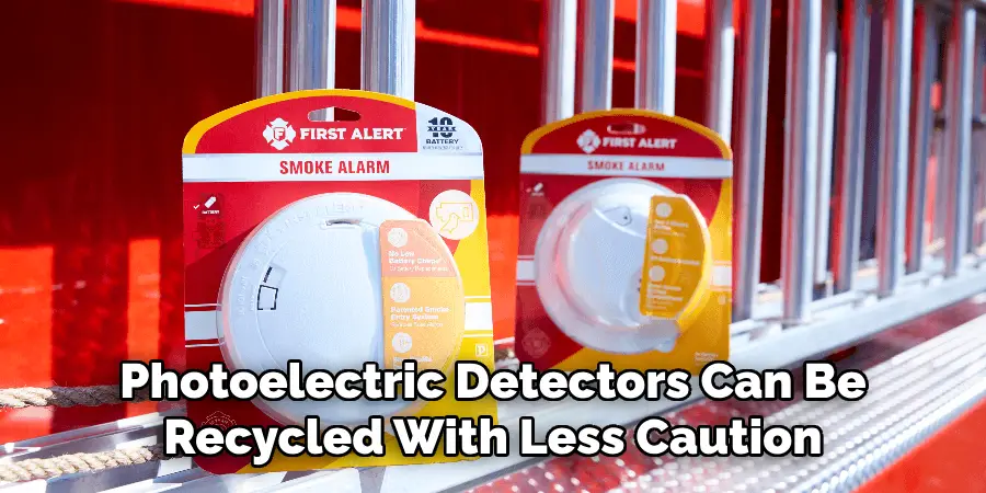 Photoelectric Detectors Can Be Recycled With Less Caution