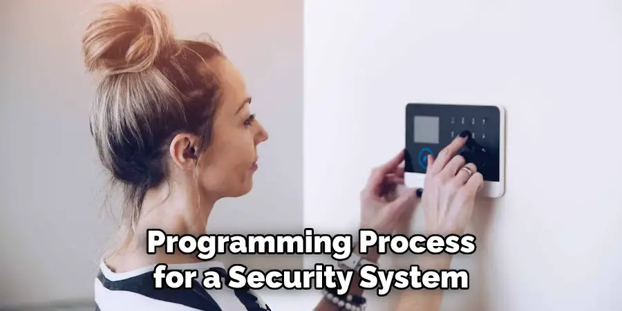 Programming Process for a Security System