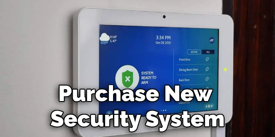 Purchase New Security System