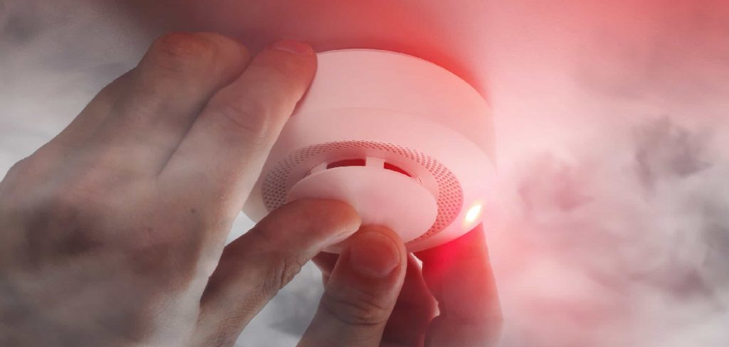How to Turn Off Red Light on Smoke Detector