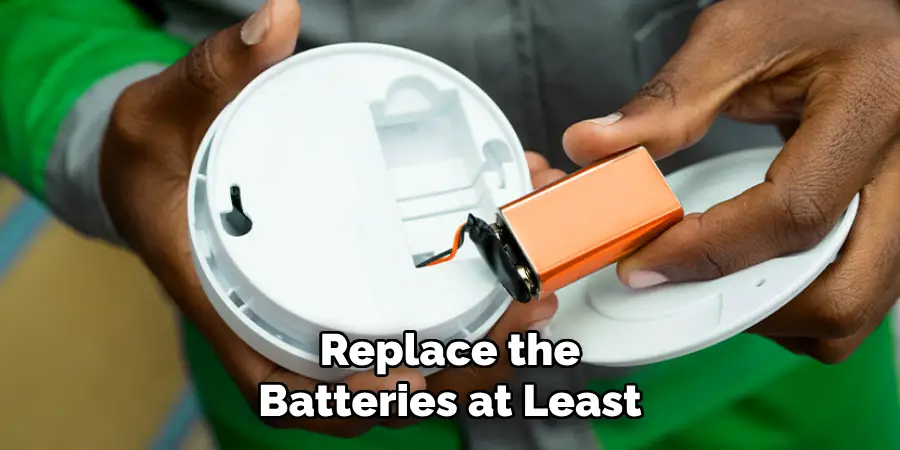 Replace the Batteries at Least