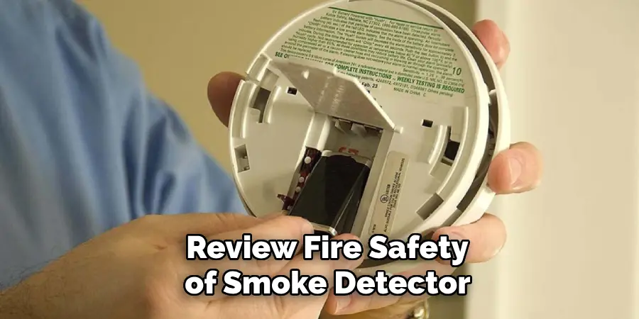 Review Fire Safety of Smoke Detector 