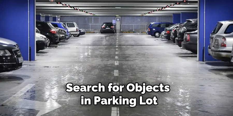 Search for Objects in Parking Lot