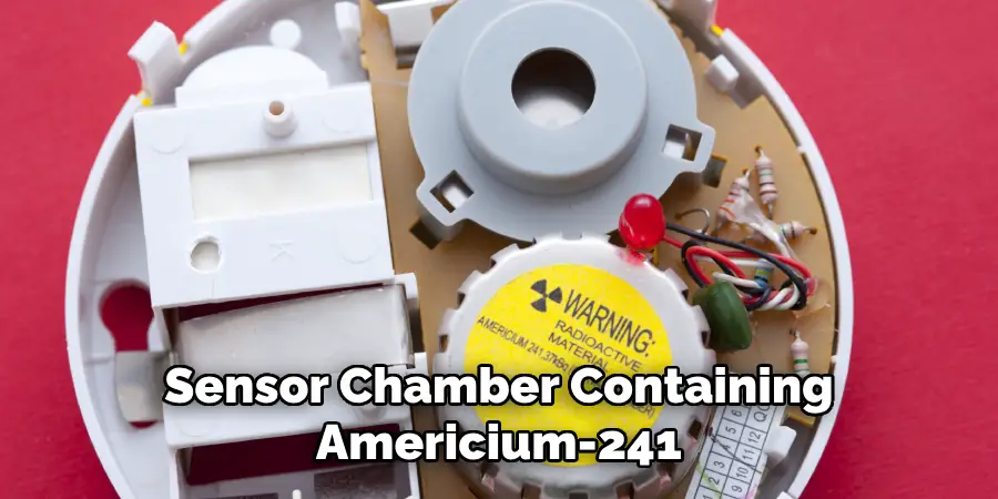 Sensor Chamber Containing Americium-241