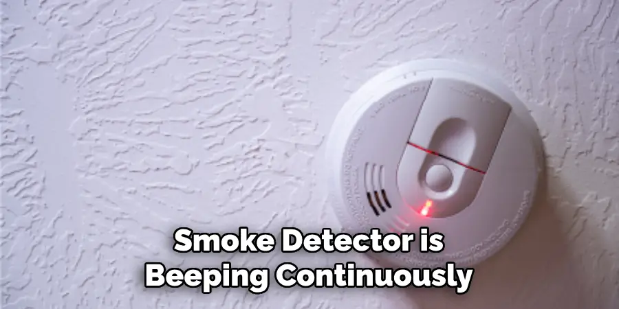 Smoke Detector is Beeping Continuously