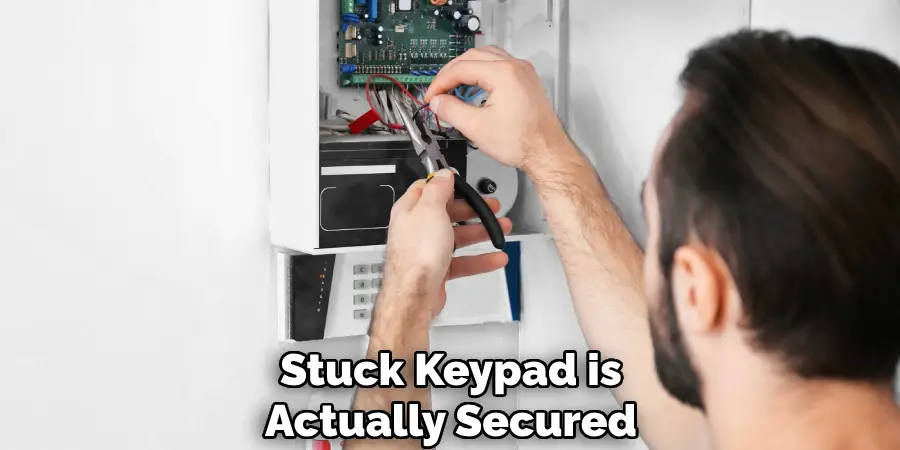 Stuck Keypad is Actually Secured
