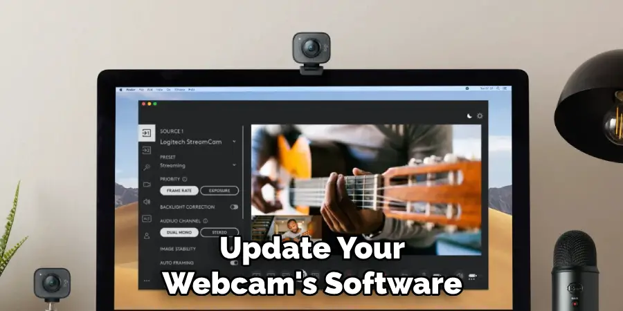 Update Your Webcam's Software
