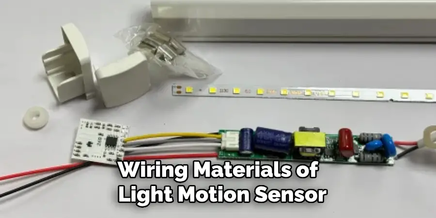 Wiring Materials of  Light Motion Sensor