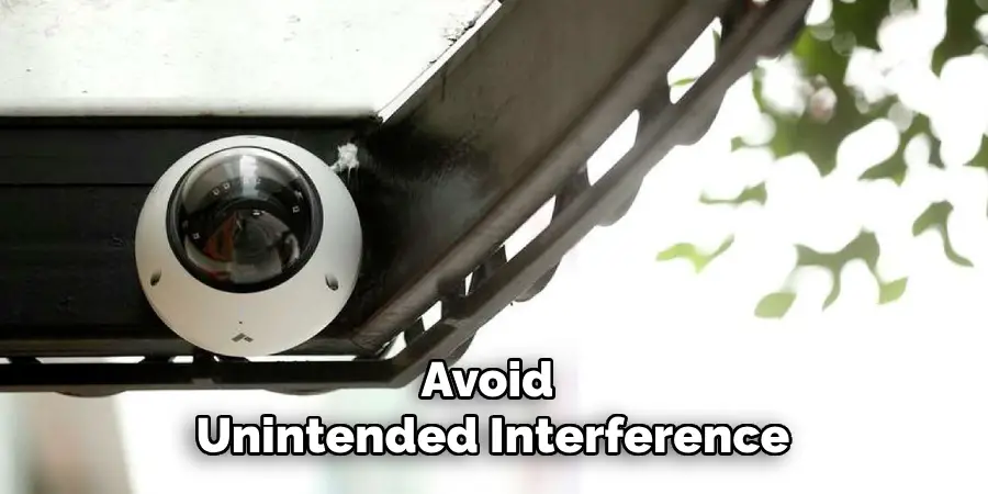 Avoid Unintended Interference