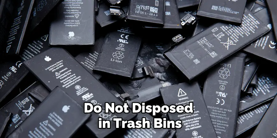 Do Not Disposed in Trash Bins