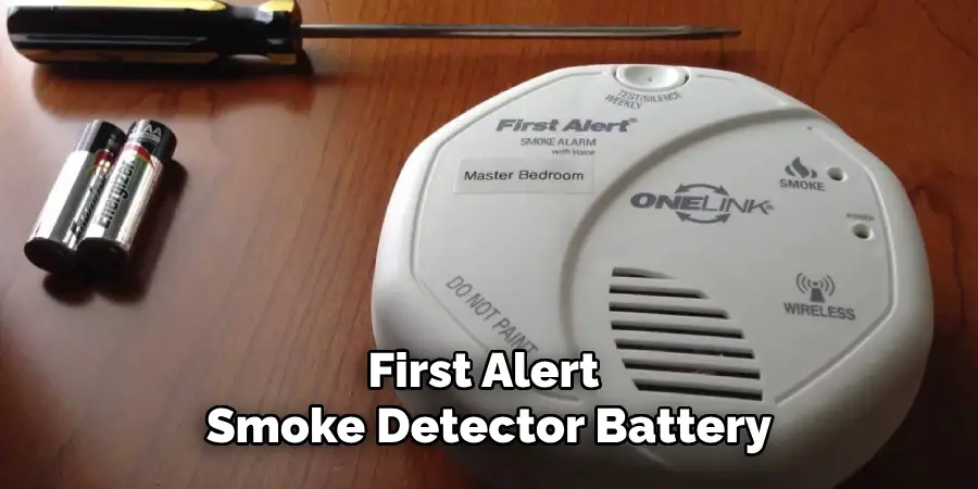 First Alert Smoke Detector Battery