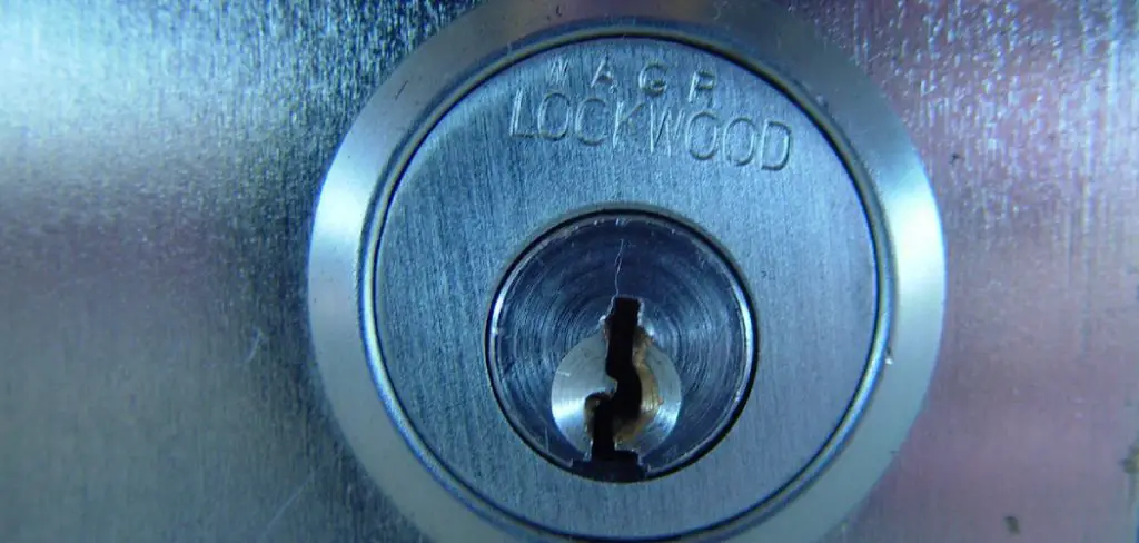 How to Break a Storage Cylinder Lock