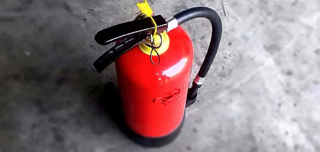 How to Install Fire Extinguisher