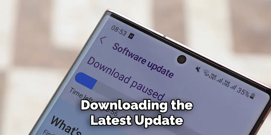 Downloading the
Latest Update