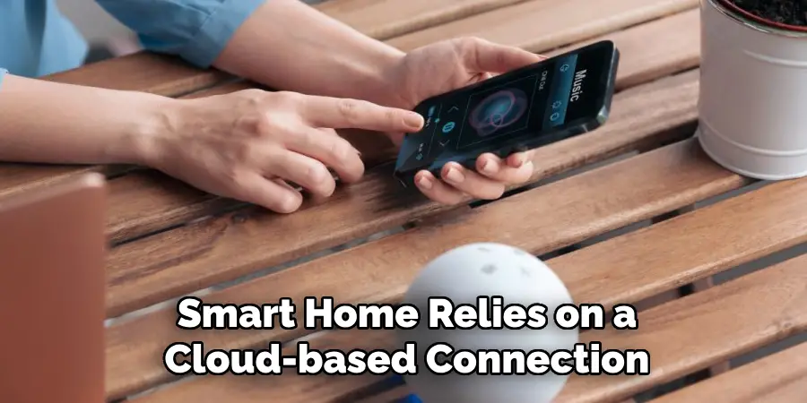 Smart Home Relies on a
Cloud-based Connection