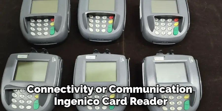 Connectivity or Communication 
Ingenico Card Reader