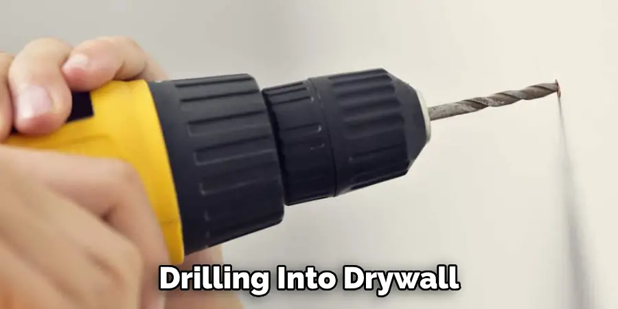 Drilling Into Drywall