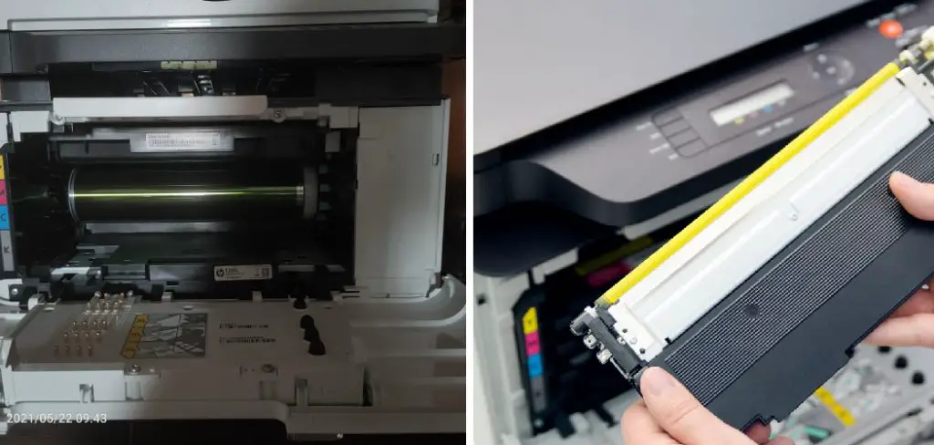 How to Empty Toner Waste Container