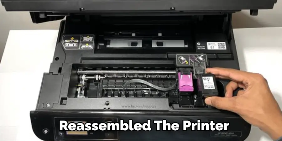 Reassembled The Printer