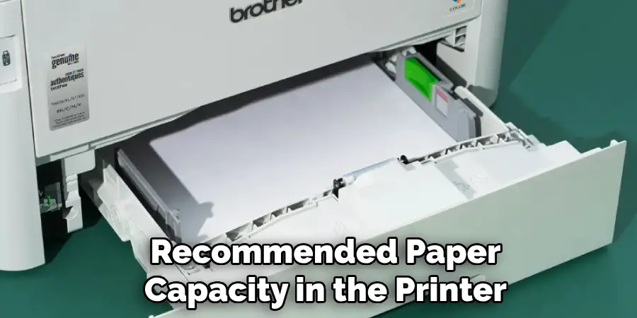 Recommended Paper
Capacity in the Printer