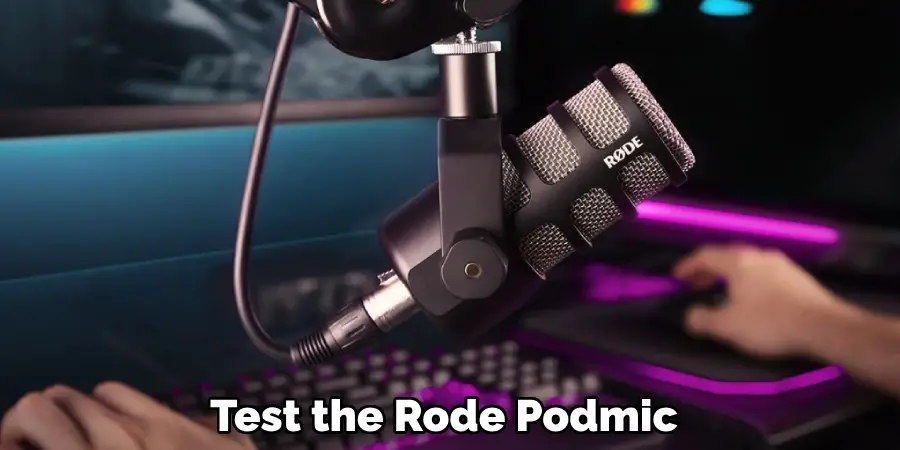 Test the Rode Podmic 