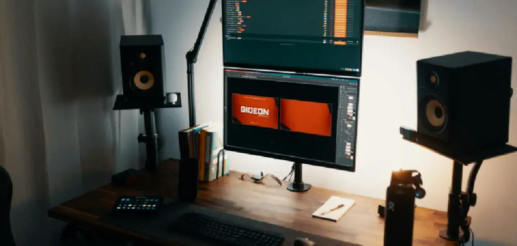 How to Connect Speakers to Computer Monitor