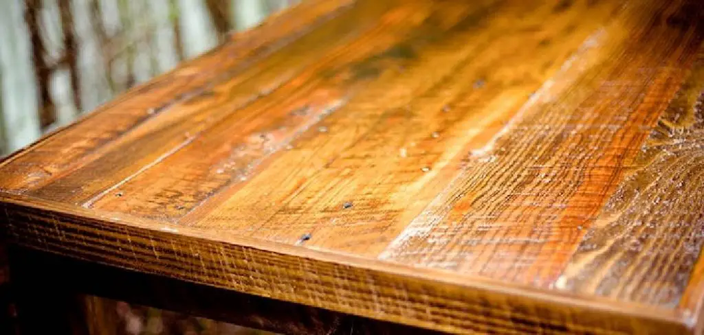 How to Clean a Sticky Wood Table
