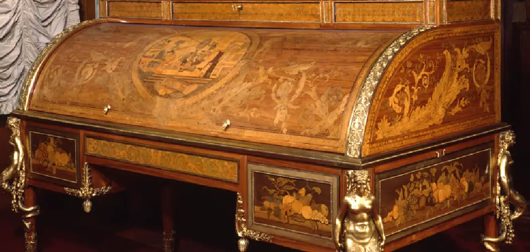 How to Disassemble a Roll Top Desk