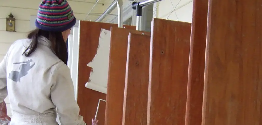 How to Hang Cabinet Doors for Painting