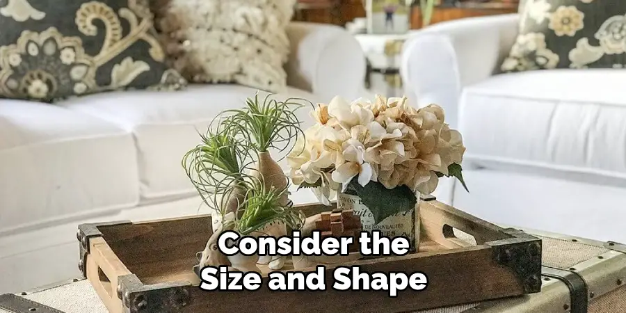 Consider the
Size and Shape